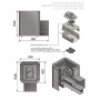 Банная печь Везувий Сенсация 12 Антрацит (ДТ-3)
