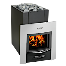 Дровяная печь для бани Harvia 22 Duo Black